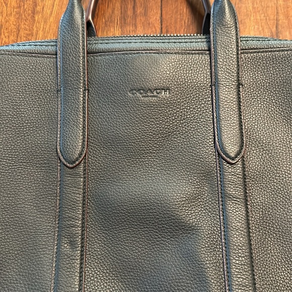 Coach laptop bag- black peddle teck - Picture 2 of 13